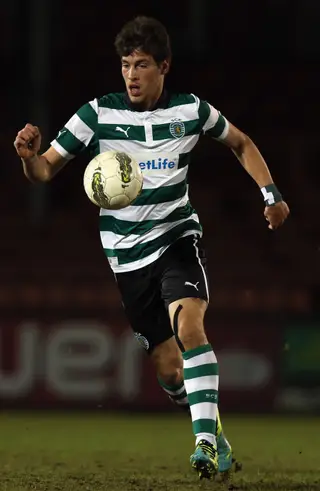 O avançado foi viver para a Academia do Sporting com 12 anos
