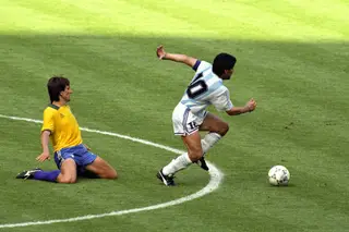 Com o Brasil aos seus pés, em 1990