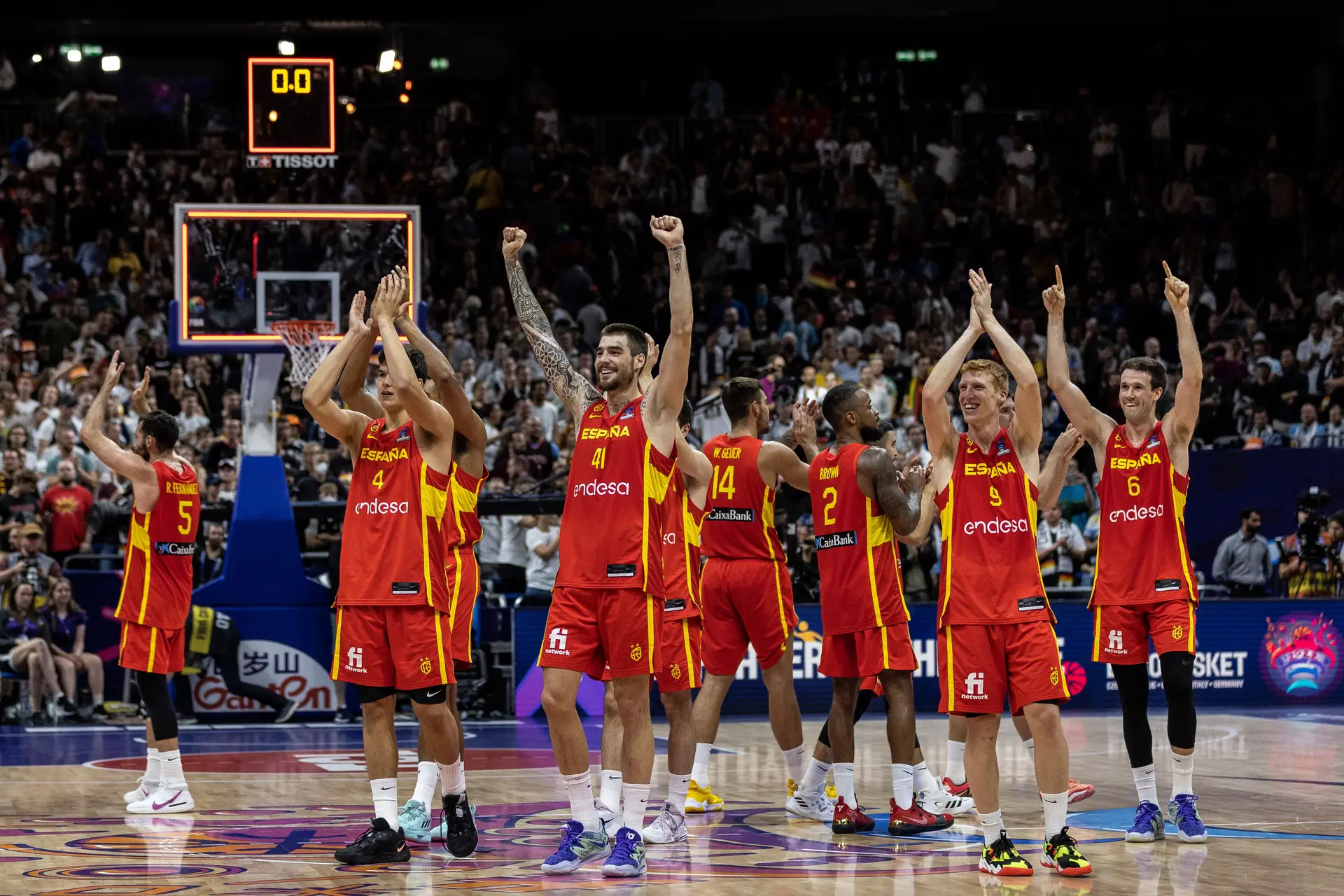 A Europa do basquetebol é de Espanha, mais uma vez