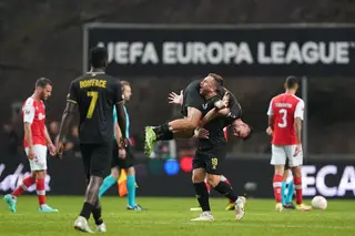 Nos últimos oito minutos se fez a primeira derrota europeia do SC Braga esta época