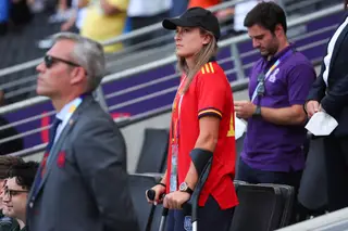 Alexia Putellas durante o Euro 2022