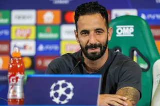 Rúben Amorim: “Gosto da incerteza de não saber o amanhã, não pensar que Inglaterra, Espanha ou Itália são o meu sonho. Não faço planos”