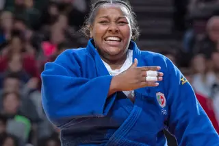 Outra medalha para o judo português: Rochele Nunes é prata no Grand Slam de Baku