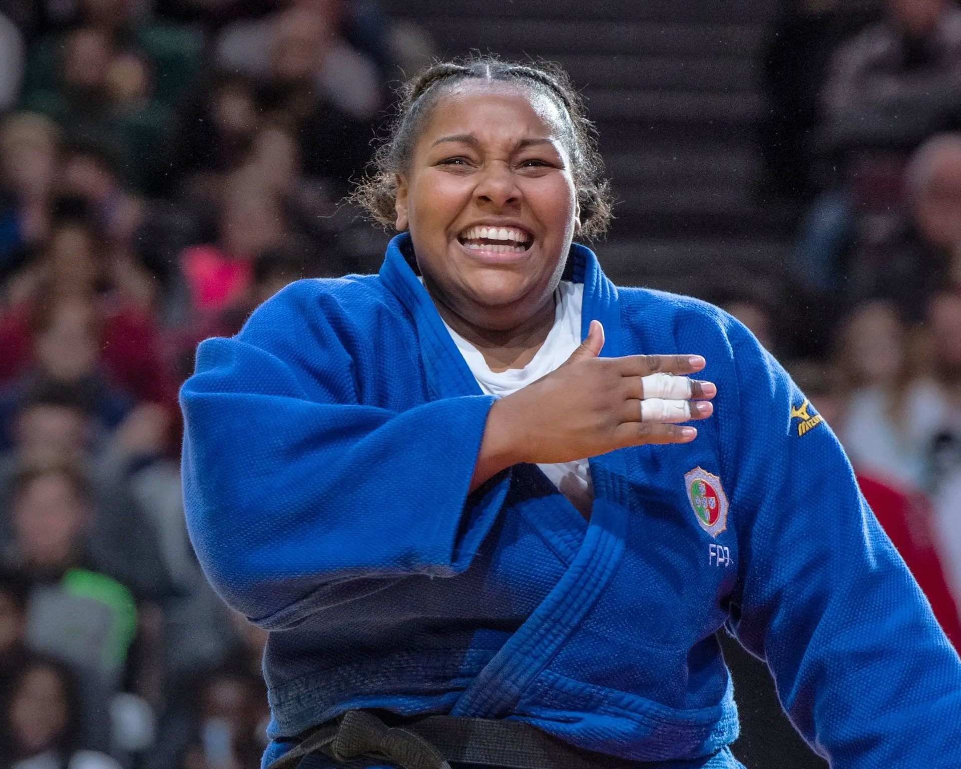 Outra medalha para o judo português: Rochele Nunes é prata no Grand Slam de Baku