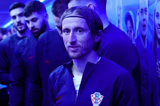 O eterno Luka Modric vai liderar os 26 da Croácia em mais um Mundial