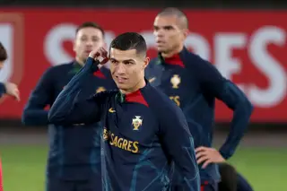 O primeiro treino da seleção em modo Mundial teve Ronaldo e mais 15 jogadores