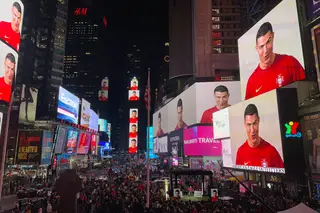 Ronaldo em Nova Iorque? Figura de cera de CR7, revelada em Times Square, é a nova atração do Madam Tussauds