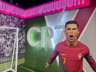 A figura de Cristiano Ronaldo, já em exposição no Museu Madam Tussauds, em Nova Iorque
