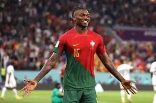 Rafael Leão: “Acho que somos favoritos, se calhar, para ganhar o Mundial”