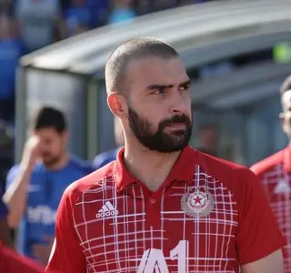 Com a camisola do CSKA de Sofia