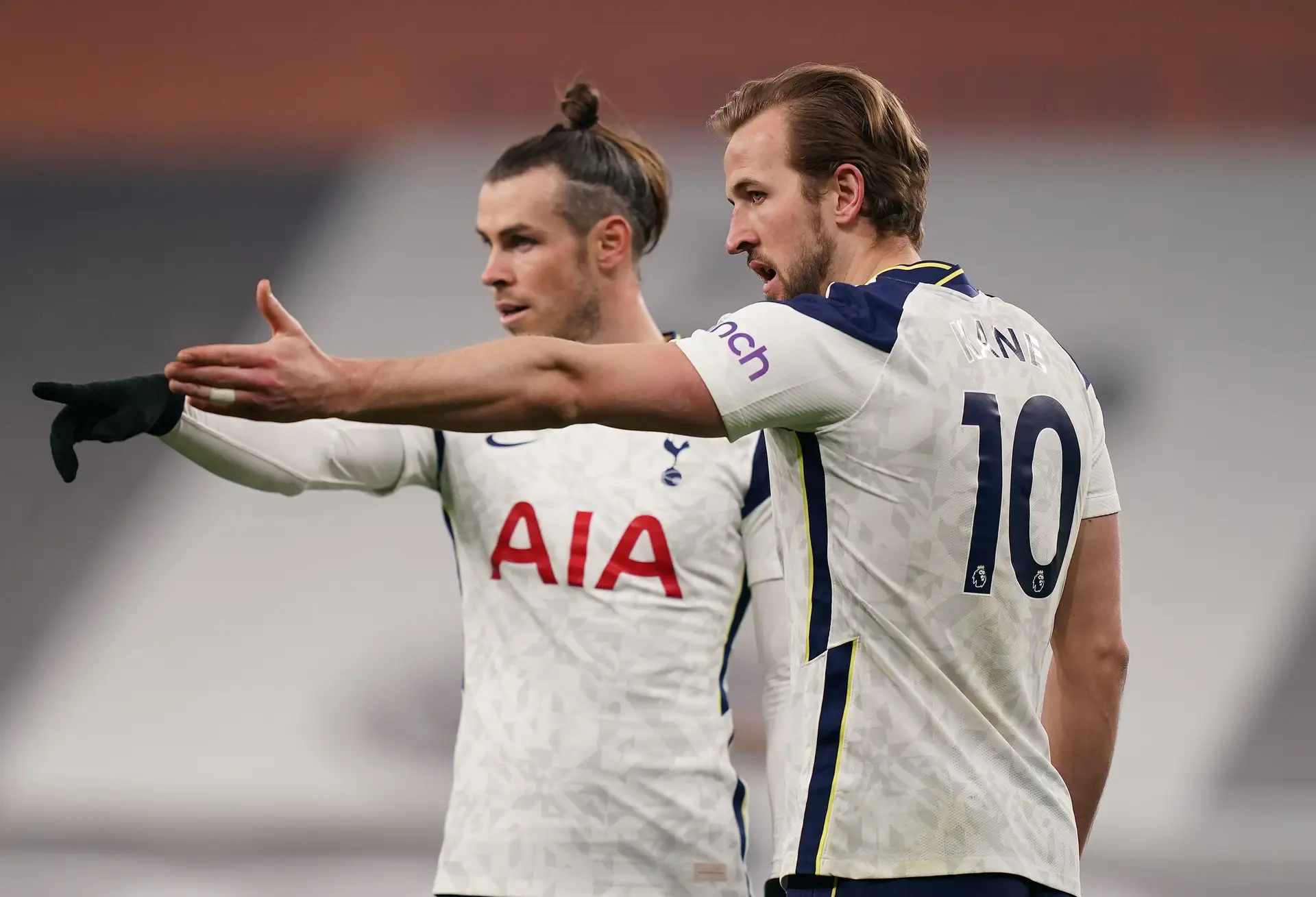 Bale e Keane quando os seus caminhos se cruzaram no Tottenham