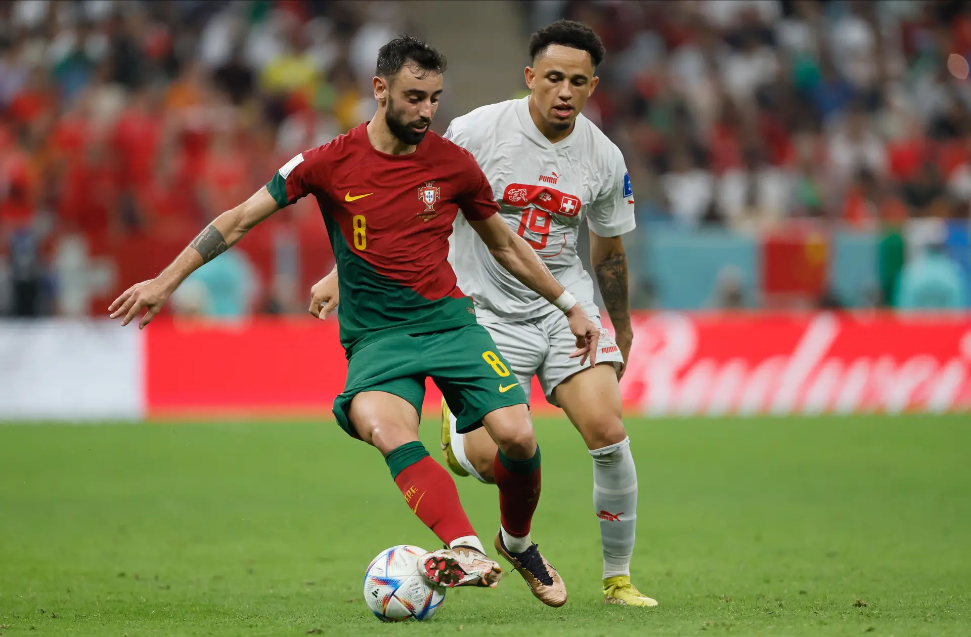 Bruno Fernandes: “É continuar assim, com este espírito, esta entreajuda, esta força, porque o coletivo vai ganhar mais jogos assim”