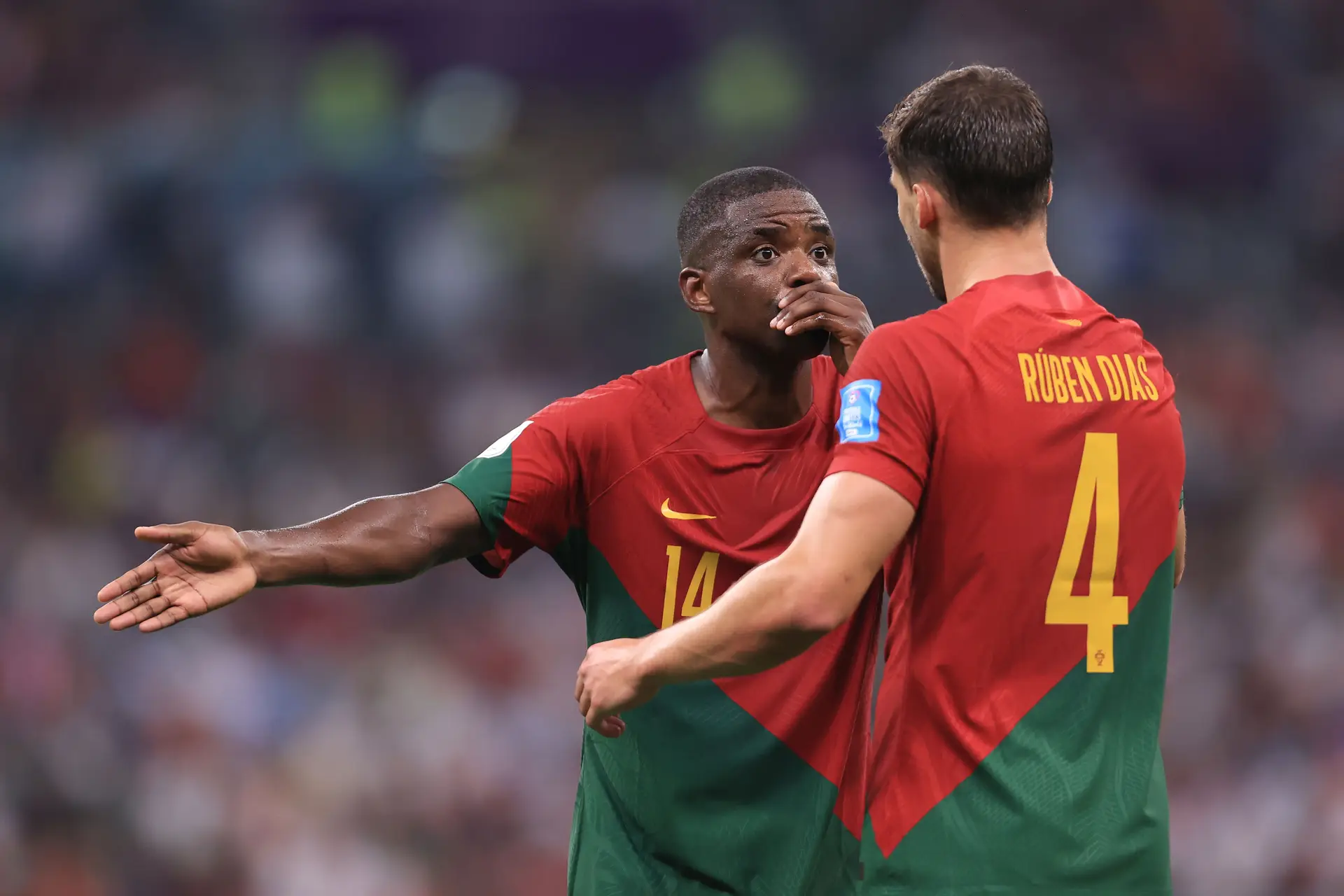 William Carvalho: “Gonçalo Ramos vai ter de pagar o jantar a todos amanhã”