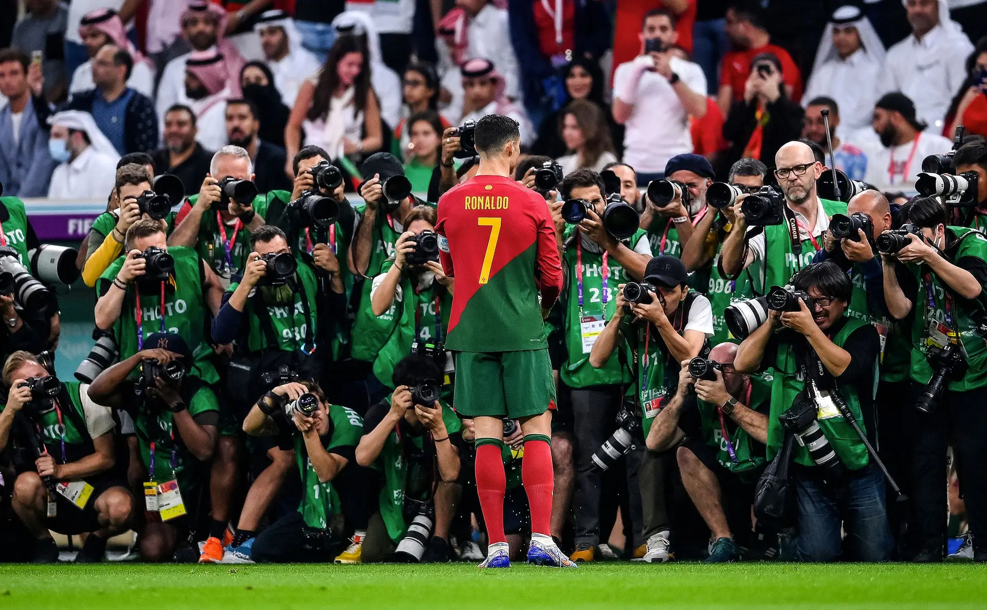 Cristiano Ronaldo a um jogo da internacionalização 200 por Portugal