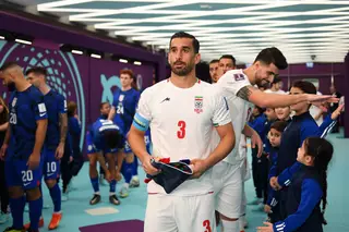 A seleção iraniana viveu sob intensa pressão o Mundial do Catar