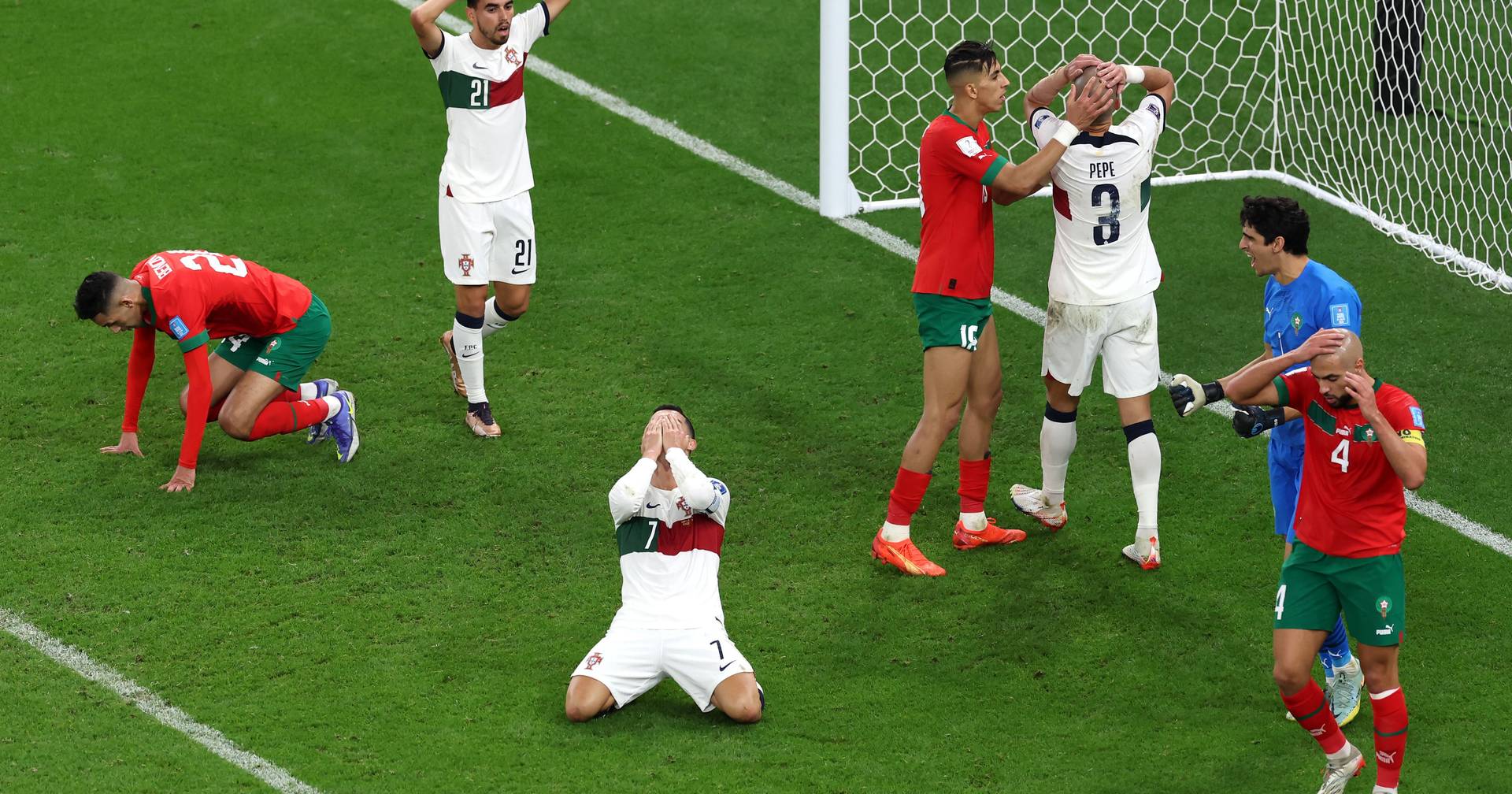 Marrocos faz história contra Espanha e pode defrontar Portugal no Mundial