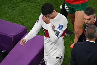 As lágrimas de Cristiano Ronaldo no adeus de Portugal ao Mundial (veja as imagens)