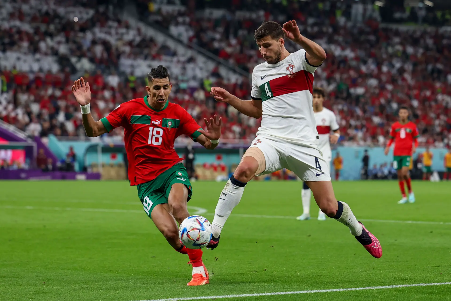 Rúben Dias: “Quando fizeram o golo tudo se complicou porque fecharam-se ainda mais”