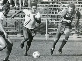 Eusébio nos Boston Minutemen, em 1976