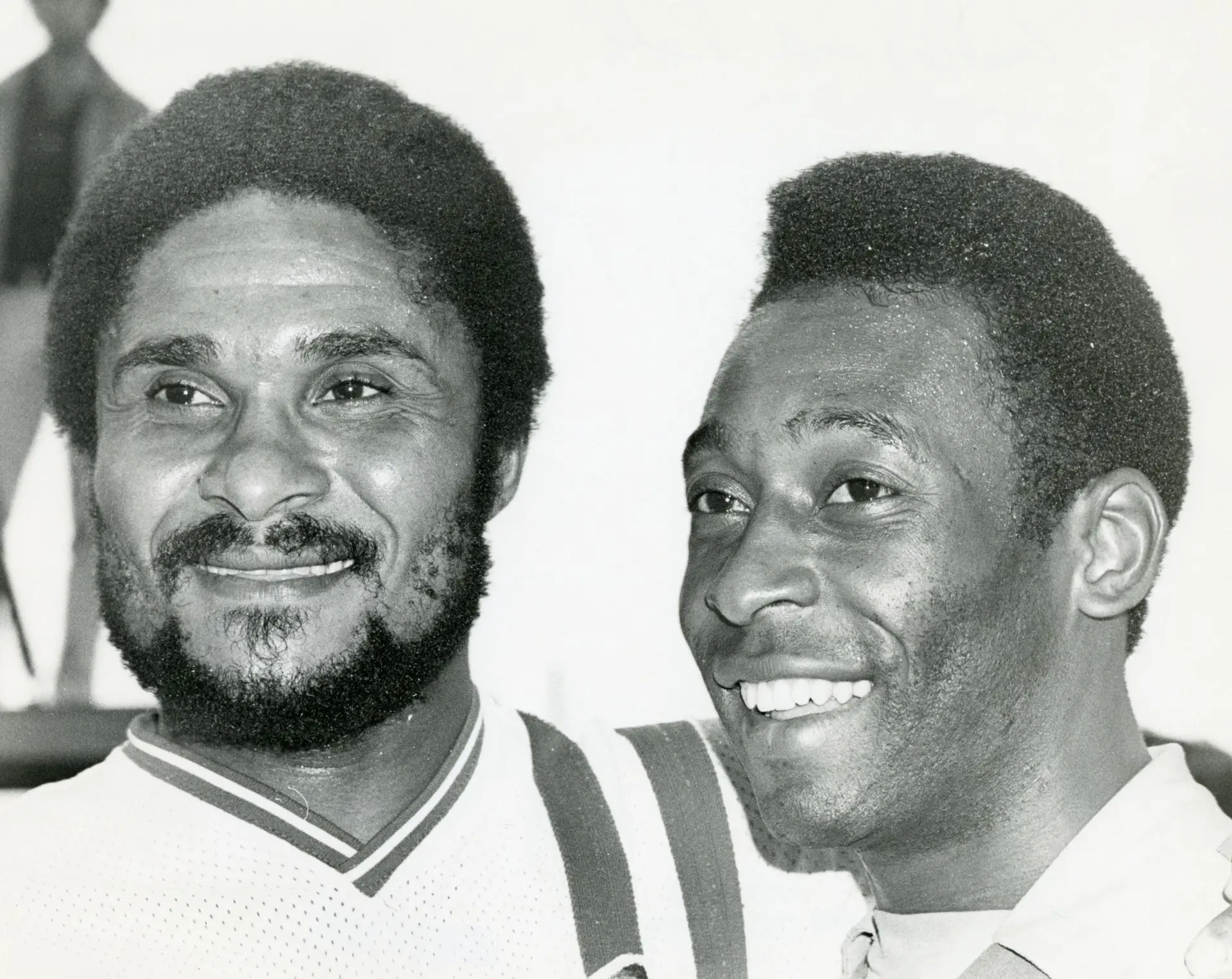 Pelé e Eusébio quando se defrontaram nos EUA