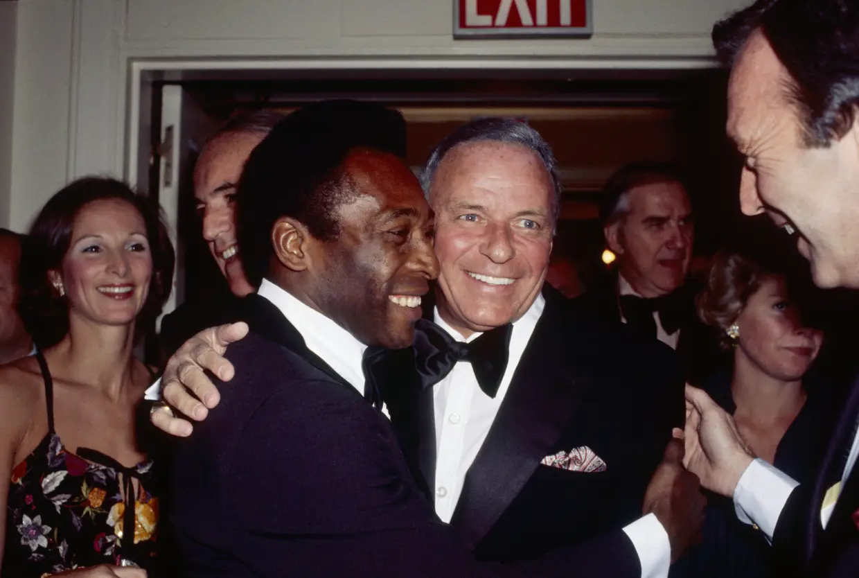 Pelé e Frank Sinatra