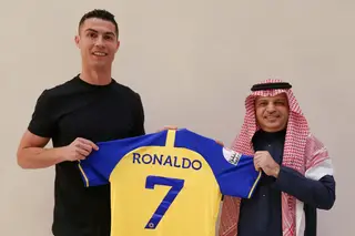 É oficial: Cristiano Ronaldo apresentado no Al-Nassr