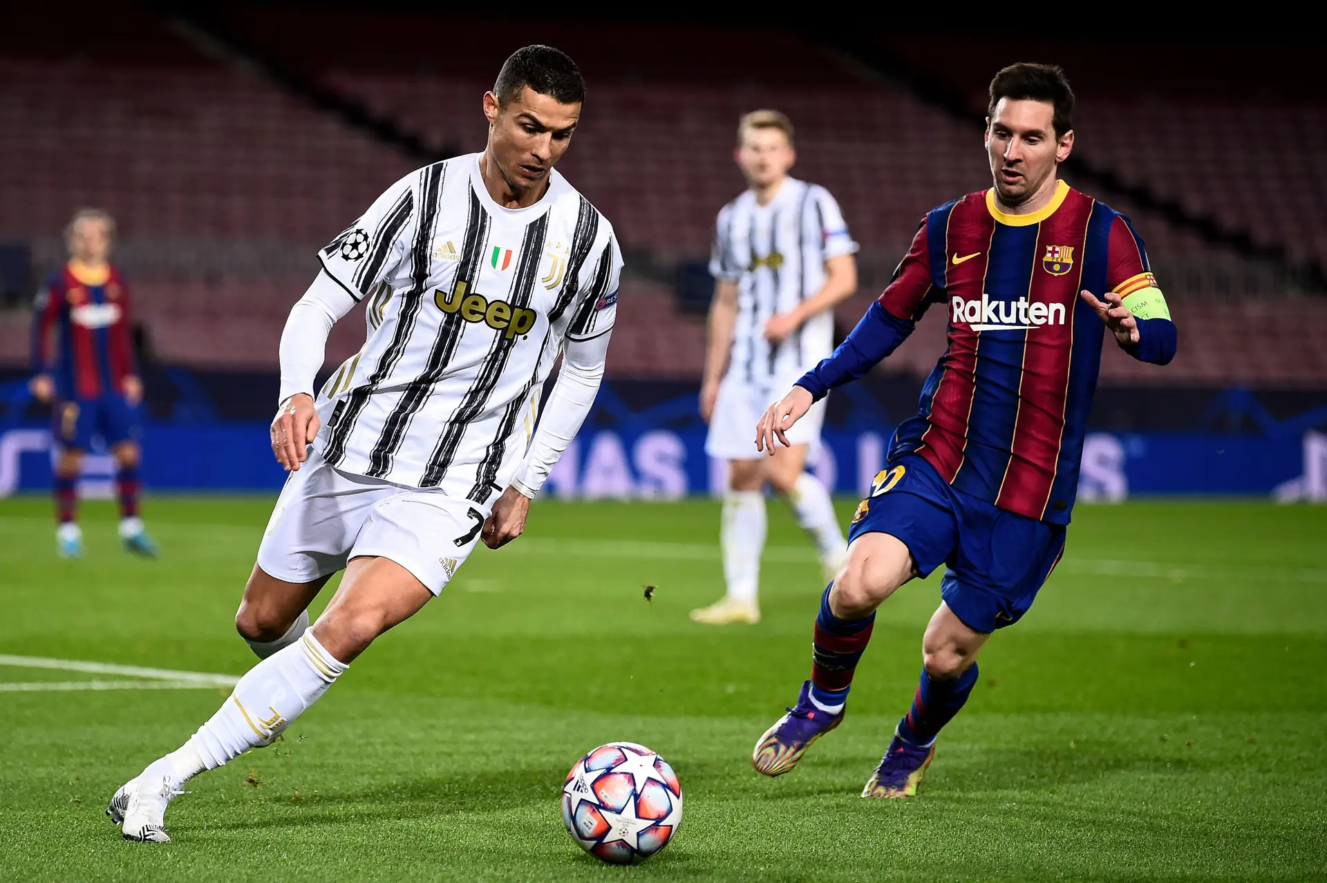 Fluminense brinca e faz montagem com foto de Messi e Cristiano