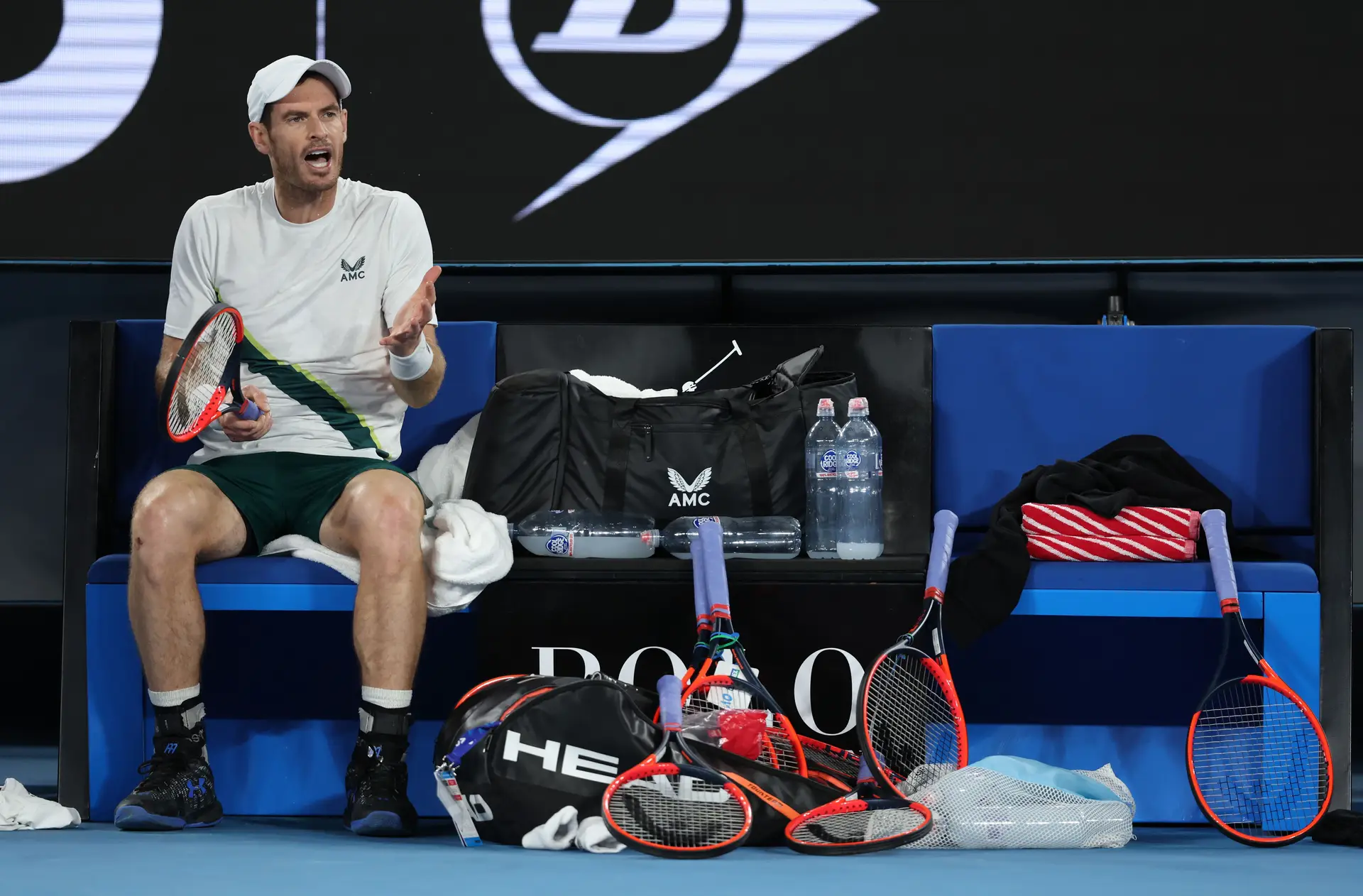 Jogo entre Murray e Kokkinakis durou quase seis horas e acabou às 4h da manhã, mas mudará alguma coisa no Open da Austrália? Parece que não