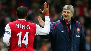 Thierry Henry & Arsène Wenger