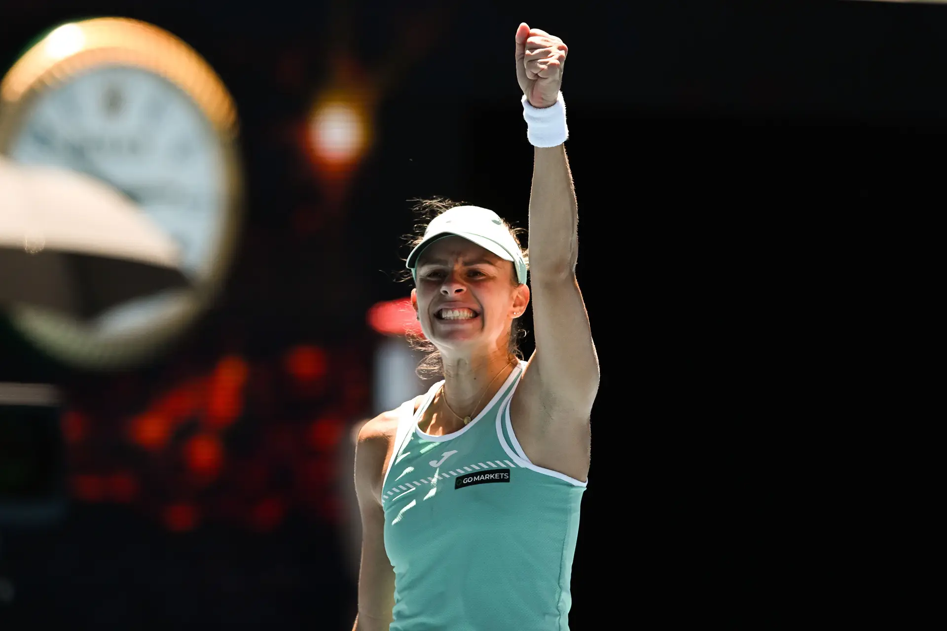 Esperar até aos 30 anos para chegar a uns quartos de final de um torneio do Grand Slam? Magda Linette explica