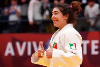 Patrícia Sampaio conquista bronze no Grand Slam de judo em Tashkent