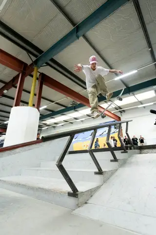 Gustavo Ribeiro tem 21 anos e, no domingo, ficou em 2.º no Campeonato do Mundo de skate