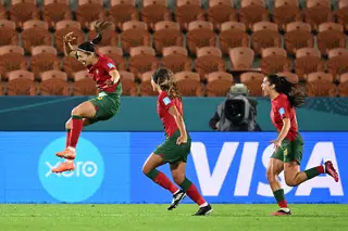 Carole Costa, que marcou o golo decisivo para Portugal: “É o dia mais feliz da minha vida, o dia mais feliz das nossas vidas”