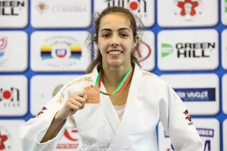 Judoca Raquel Brito conquista bronze no Open Europeu de Roma