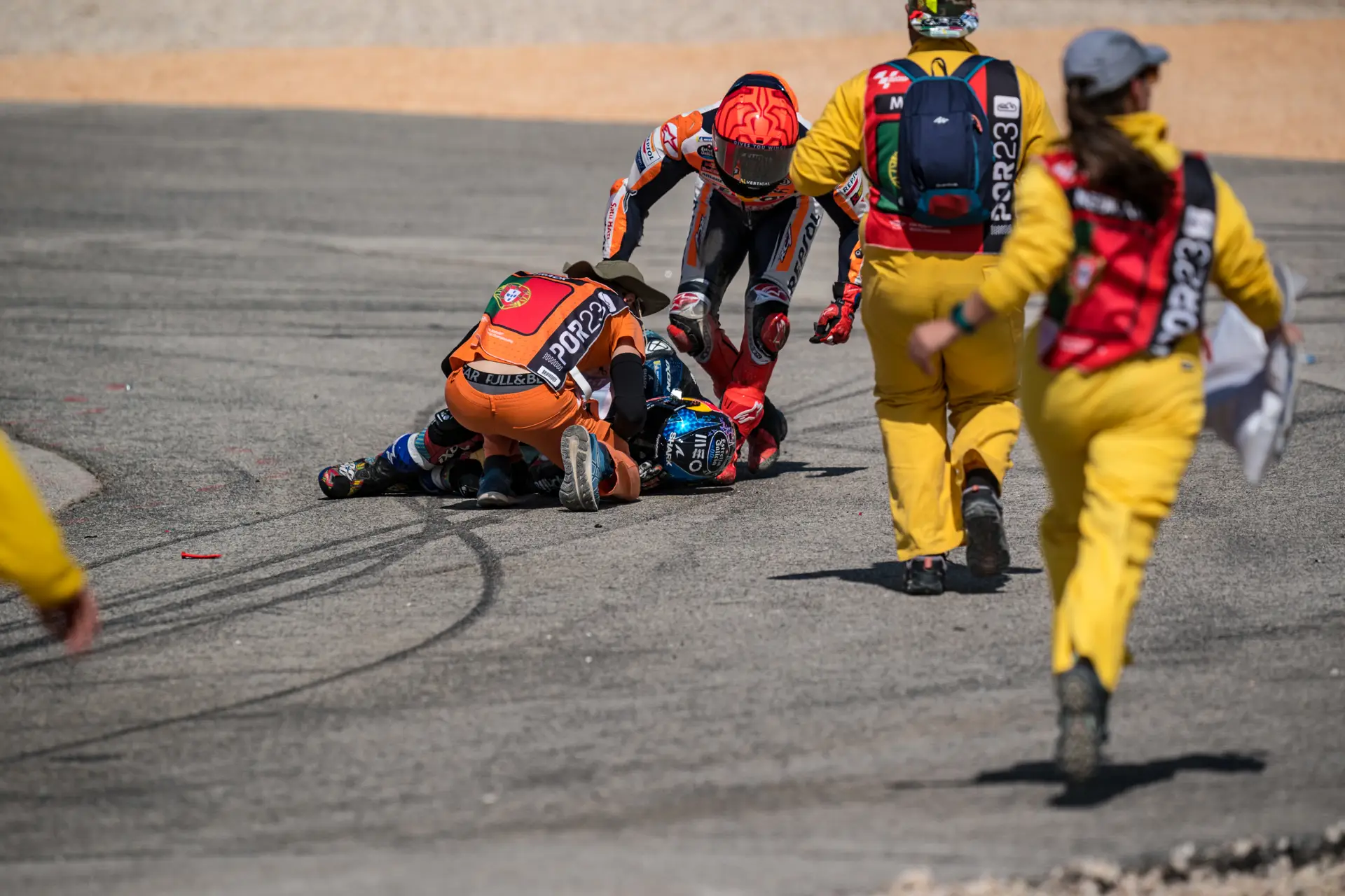 Moto GP: mais uma vez, Miguel Oliveira foi abalroado por um