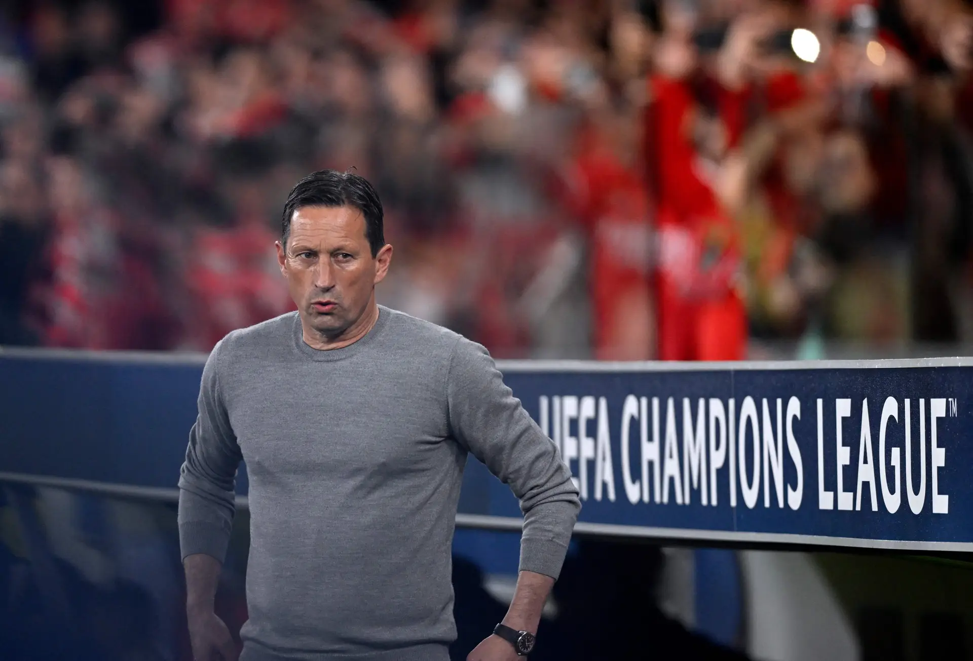 Roger Schmidt: “Claro que é um momento difícil, mas estamos quase em maio e ainda estamos na Liga dos Campeões e em primeiro na liga”