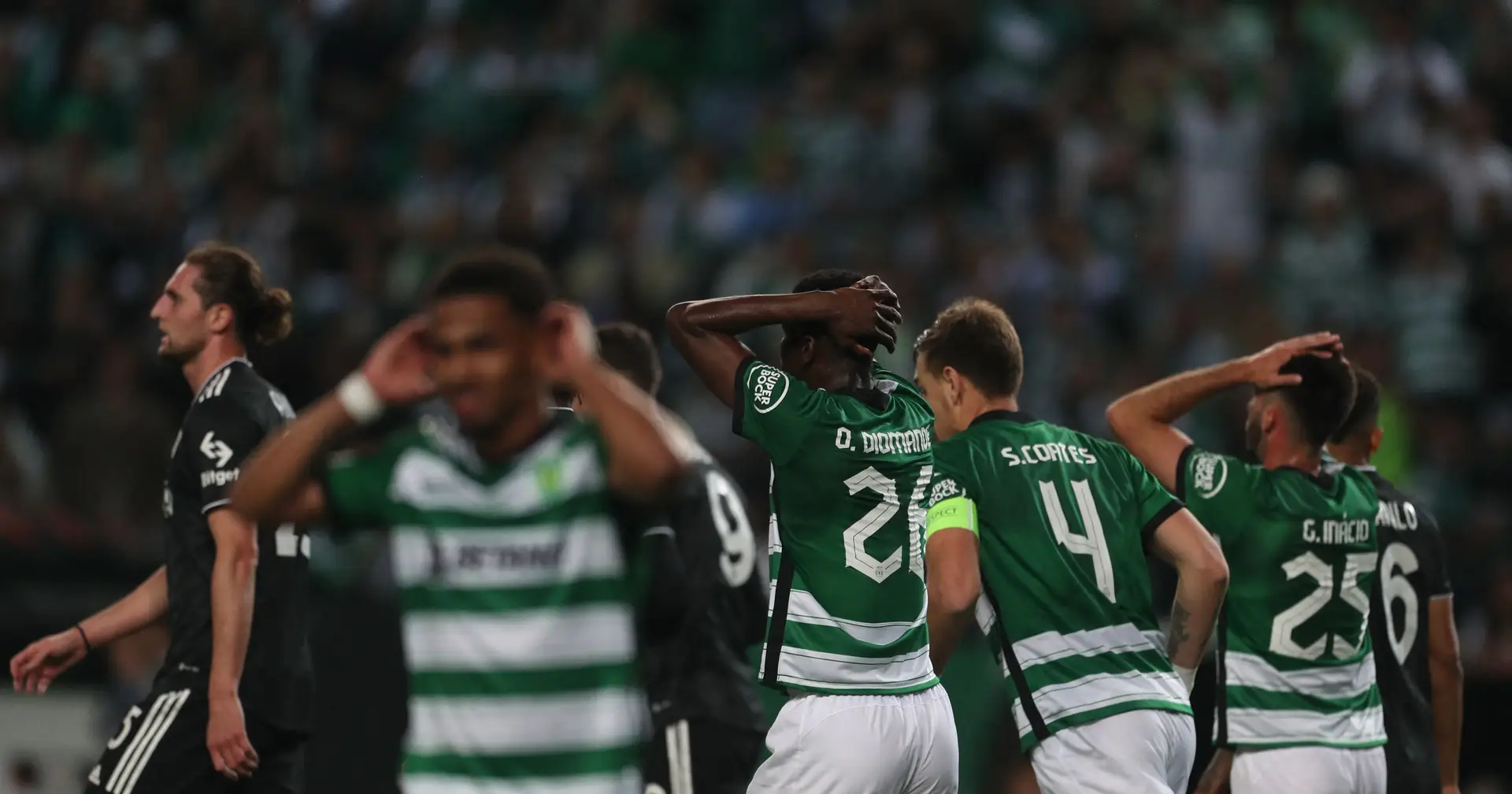 O Sporting jogou o mesmo jogo duas vezes. E sem estrelinha