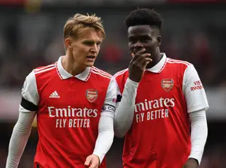 Odegaard e Saka têm sido os principais destaques da época do Arsenal