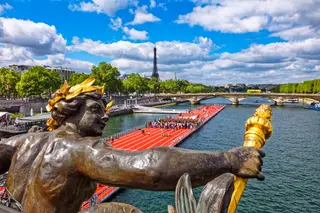 Qualidade da água do rio Sena, em Paris, obriga a cancelar prova teste de  natação para os Jogos Olímpicos