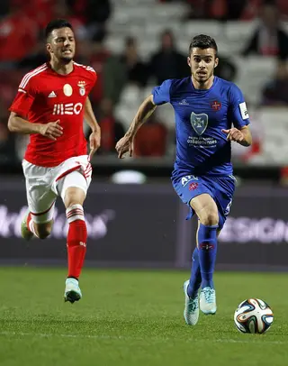 Fabio (à direita), chegou ao Belenenses na época 2014/15