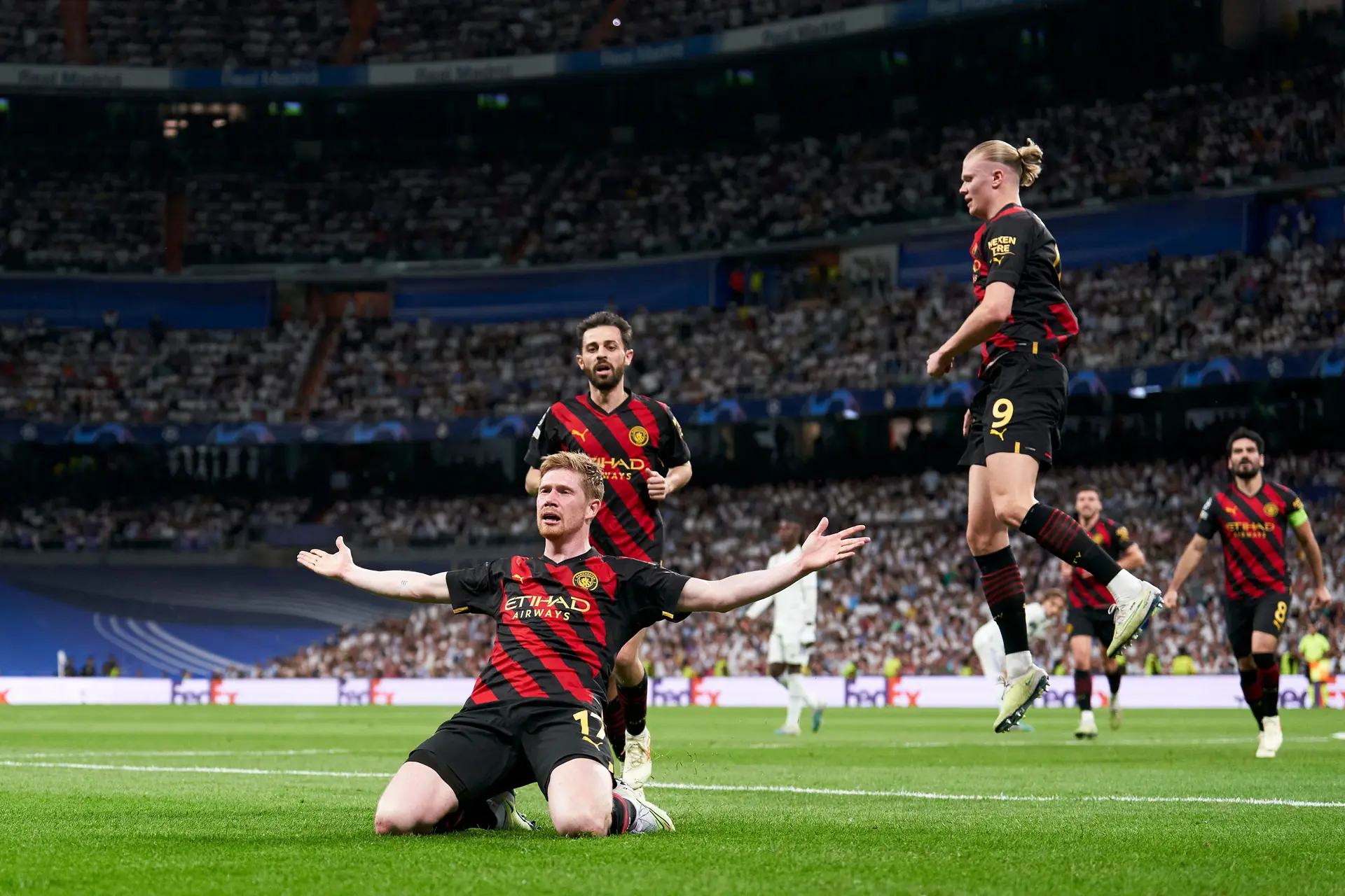 Real Madrid x Manchester City: De Bruyne é eleito o melhor do jogo, liga  dos campeões