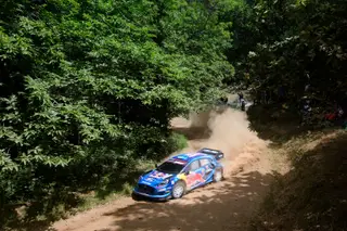Ott Tanak começou o dia a liderar