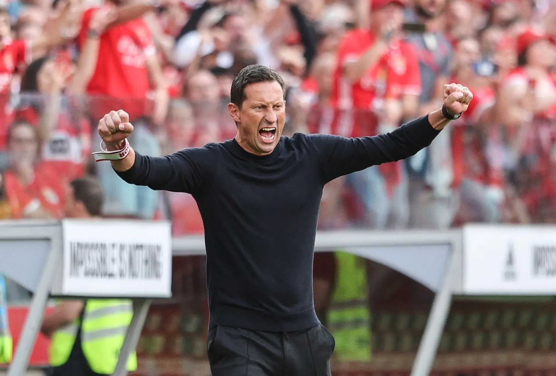 As primeiras palavras de Roger Schmidt como campeão: “Estamos muito orgulhosos e contentes. E também muito aliviados”