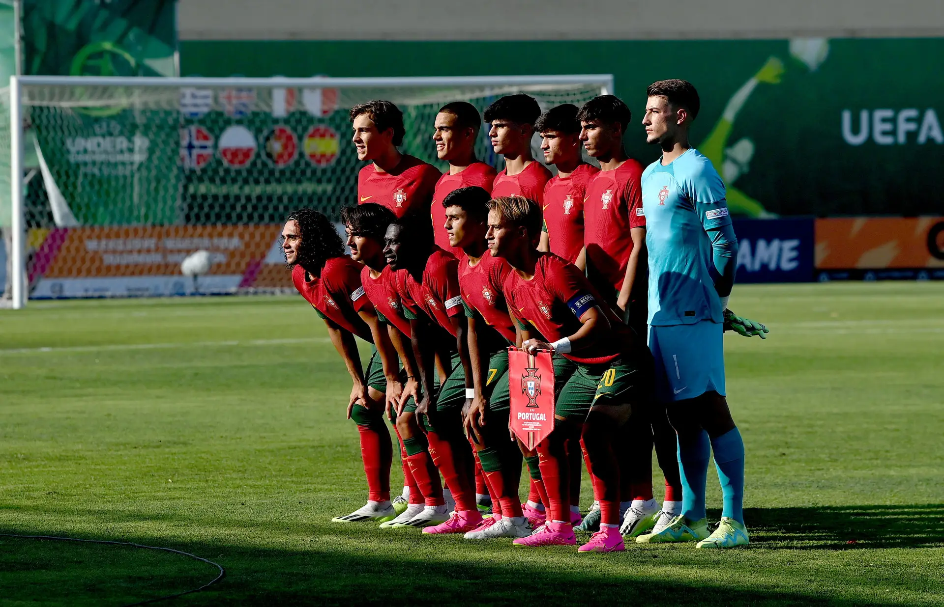 Portugal garante presença no Europeu de sub-17 mesmo com um jogo