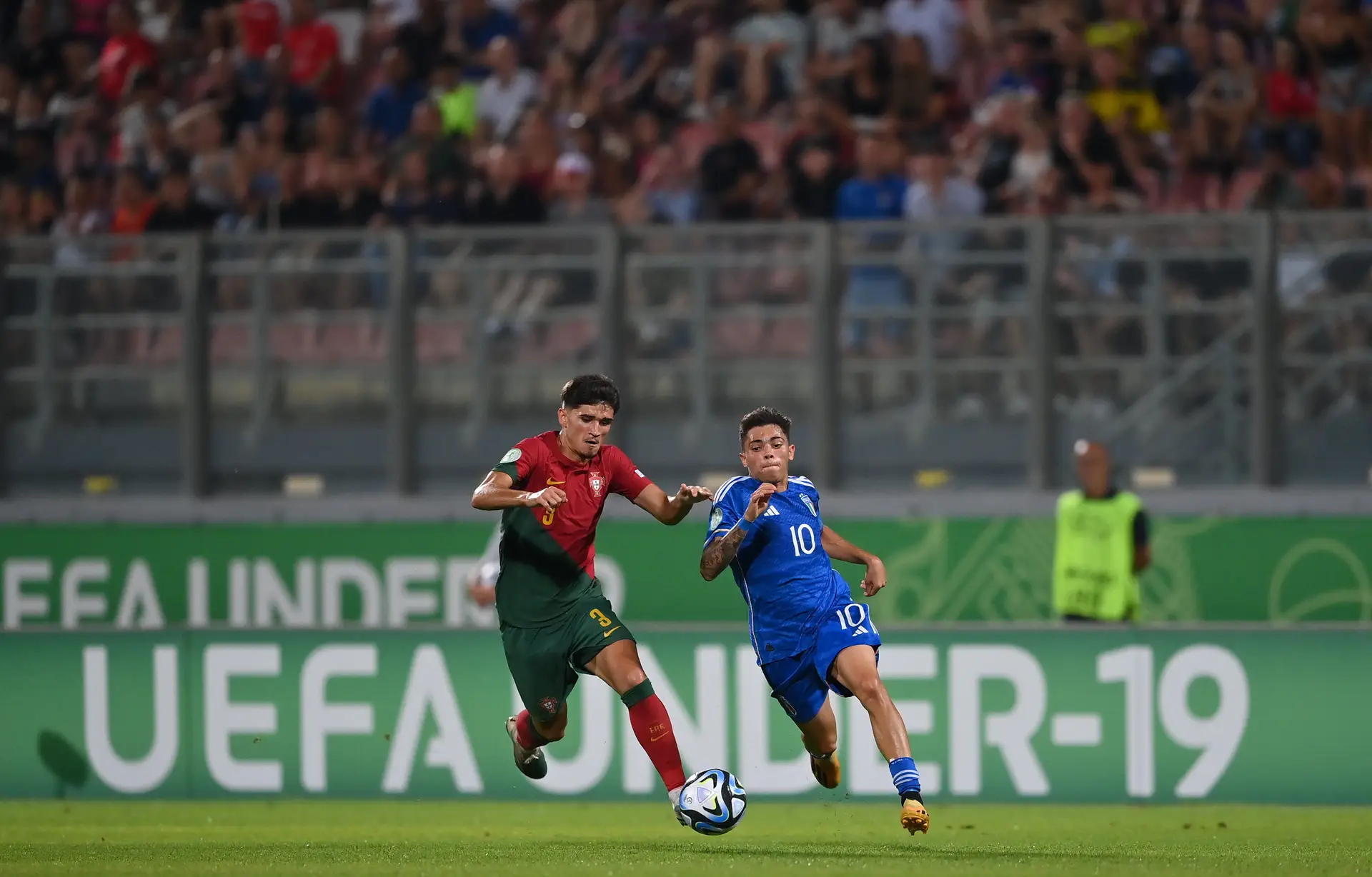 Meias-finais do EURO Sub-19: Portugal 5-0 Noruega, Itália 3-2 Espanha, Sub- 19