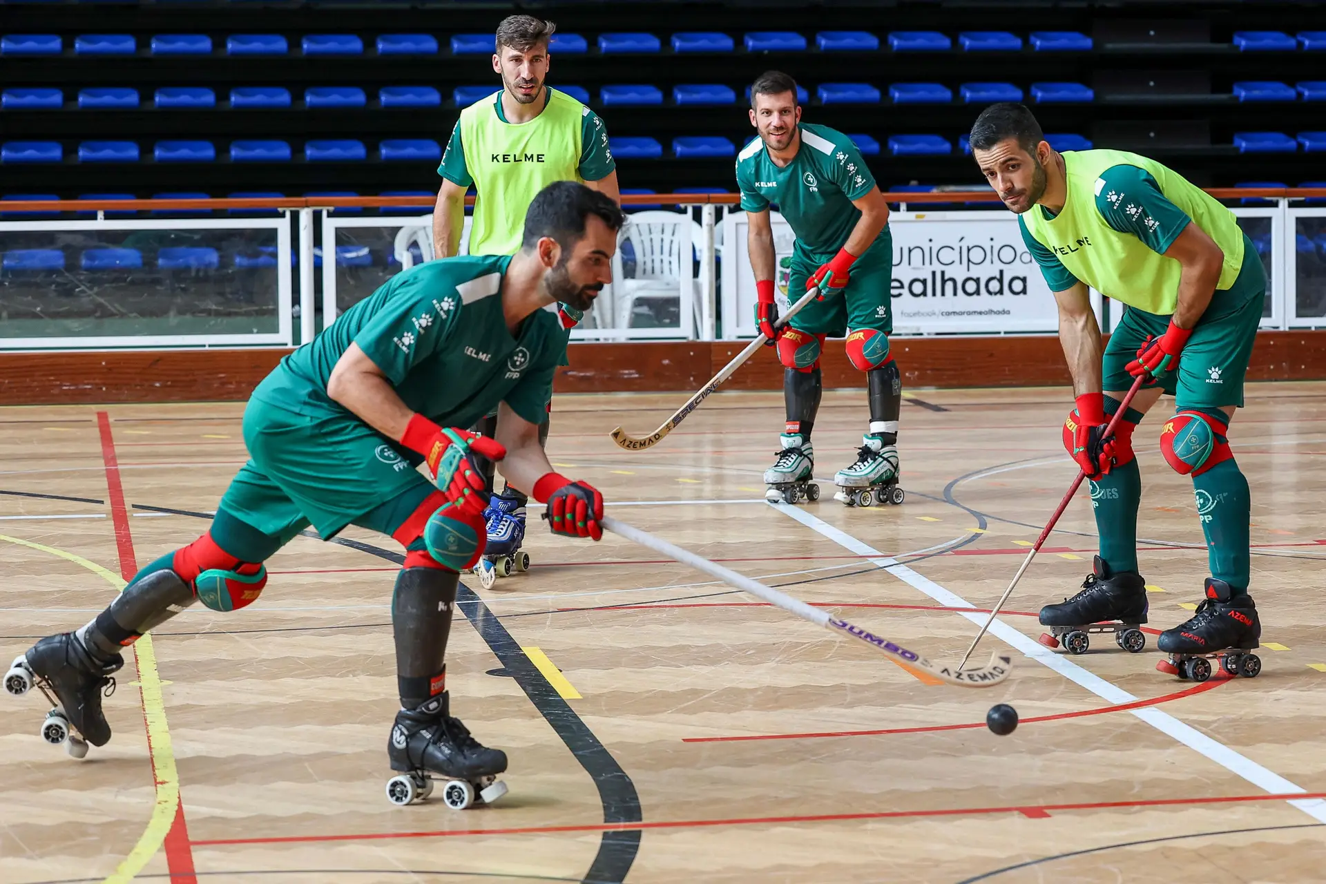 Portugal não conseguiu vencer à poderosa Espanha na final do Europeu de hóquei em patins