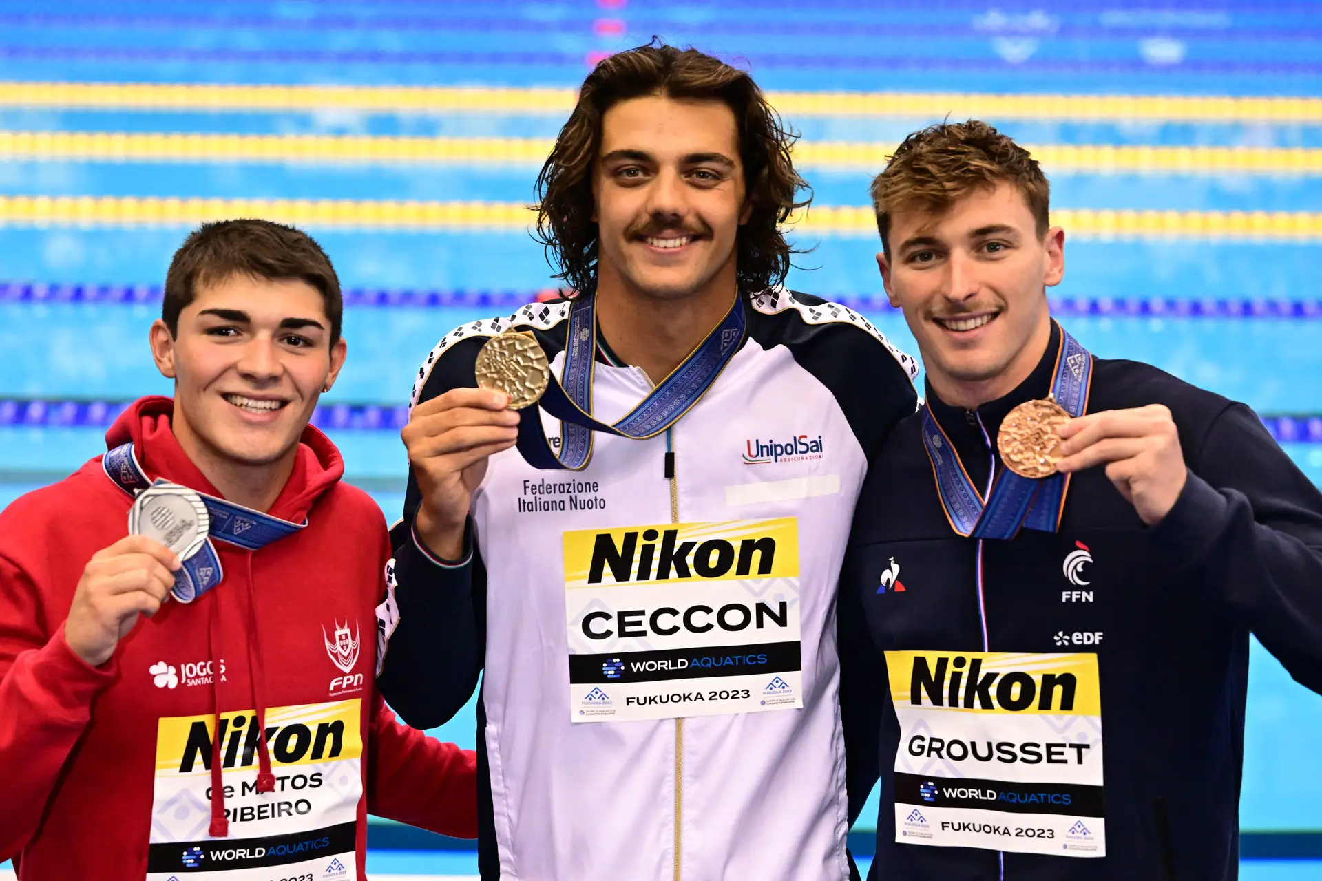 História para a natação portuguesa: Diogo Ribeiro é vice-campeão mundial  nos 50 metros mariposa