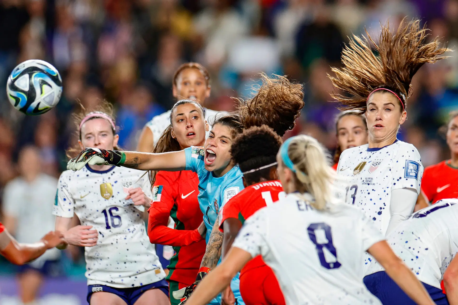 Jogo do Mundial feminino com Portugal teve maior audiência noturna