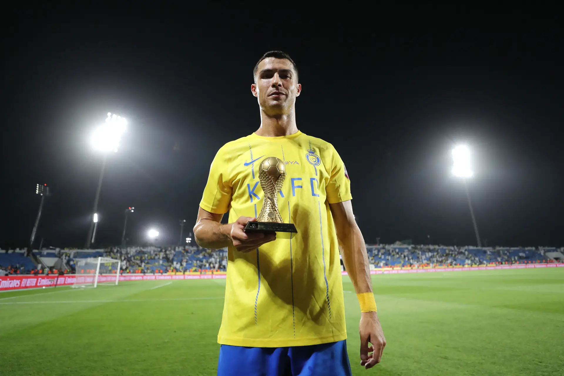 Foto: Cristiano Ronaldo joga hoje no time da Arábia Saudita Al