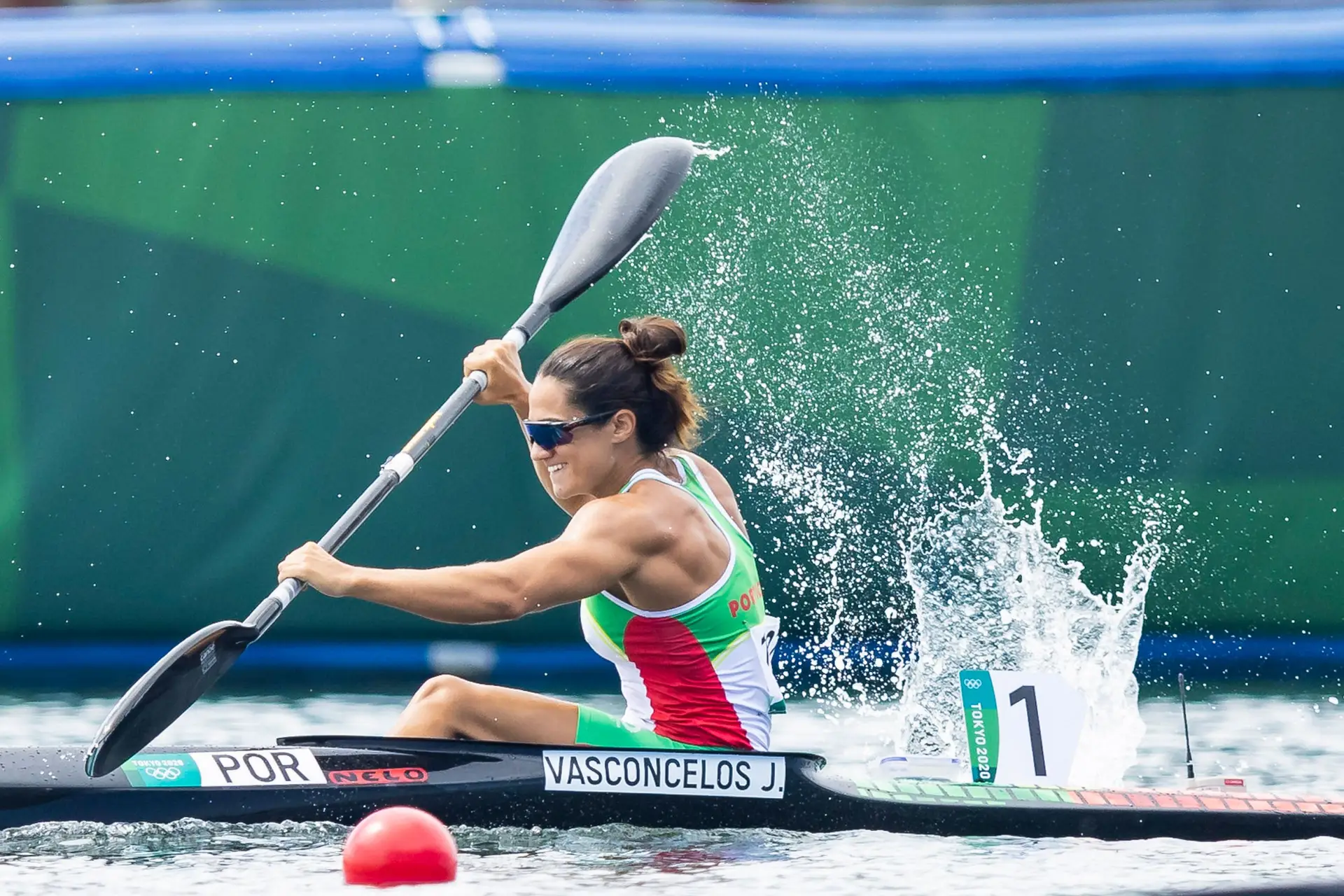 Joana Vasconcelos foi mãe há 18 meses e está a amamentar a filha nos Mundiais de canoagem, onde vai atrás da qualificação olímpica